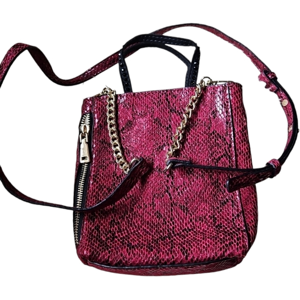 INC Mini Crossbody Snake Textured  NWOT